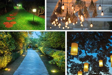 Landscape lighting in Houston