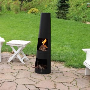 Sunnydaze Decor Steel Chiminea