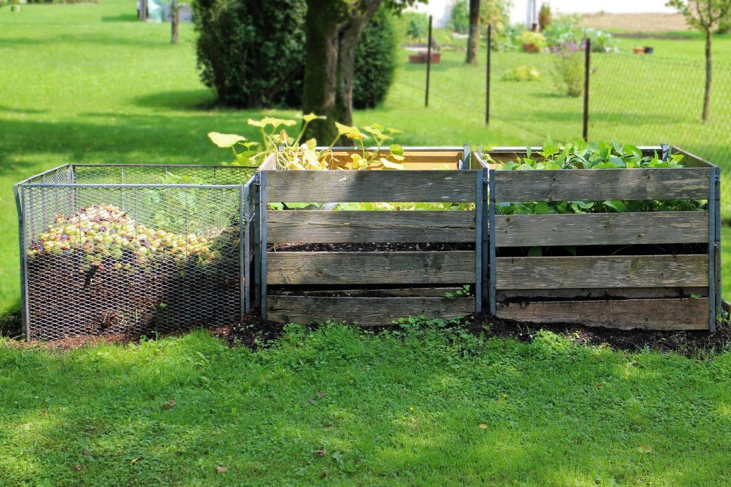 Compost garden waste