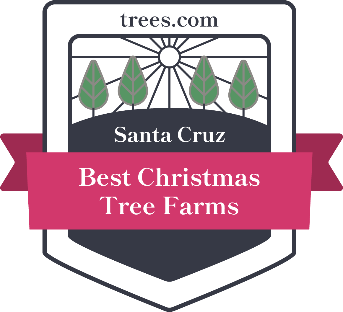 Christmas Tree Farm Santa Cruz Badge