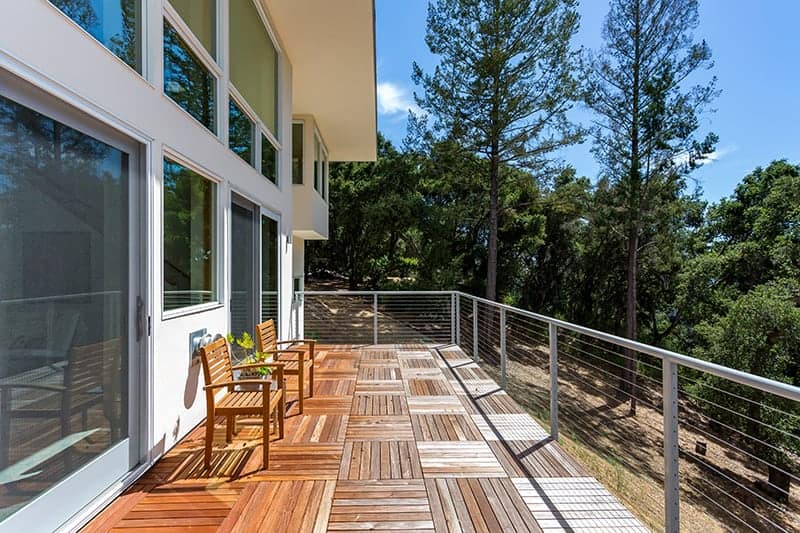 Parquet Balcony Deck