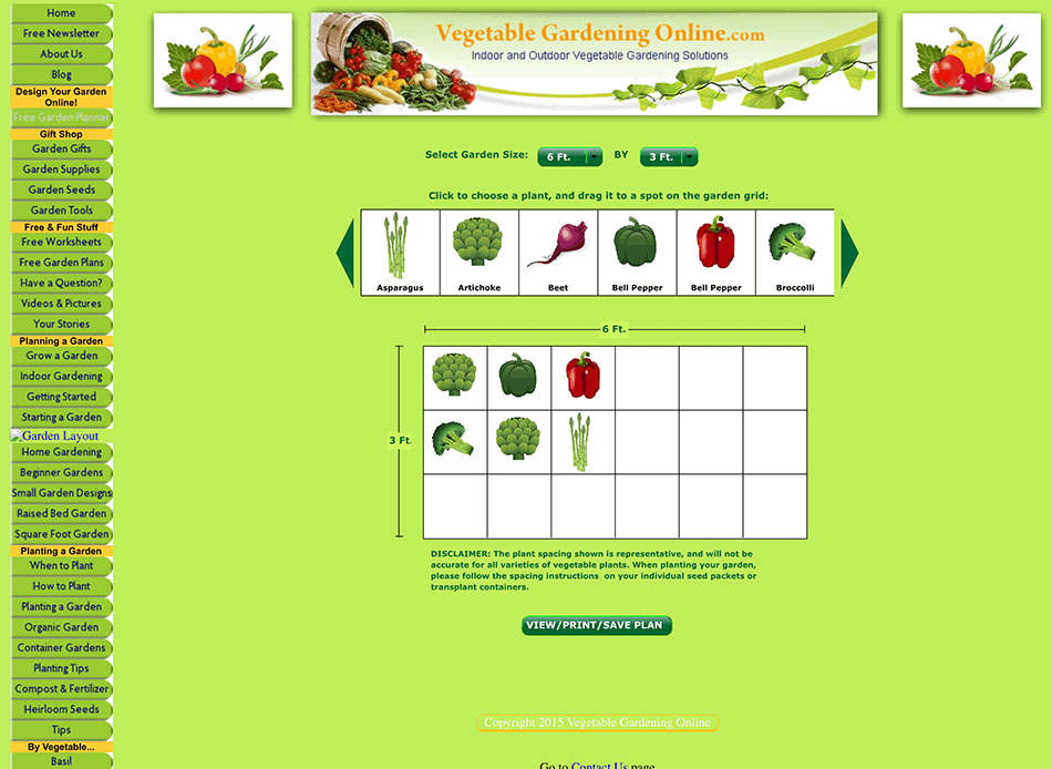 Vegetable Gardening Online