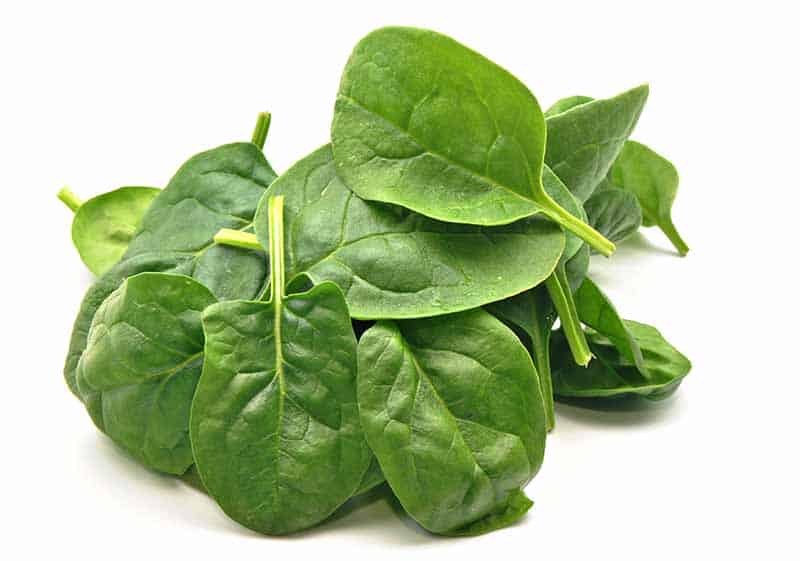 Spinach leaves