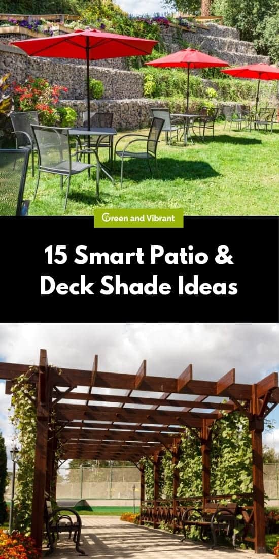 15 Smart Patio & Deck Shade Ideas
