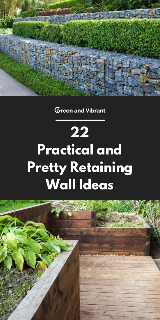 22 Practical and Pretty Retaining Wall Ideas