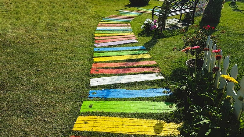 Painted Planks